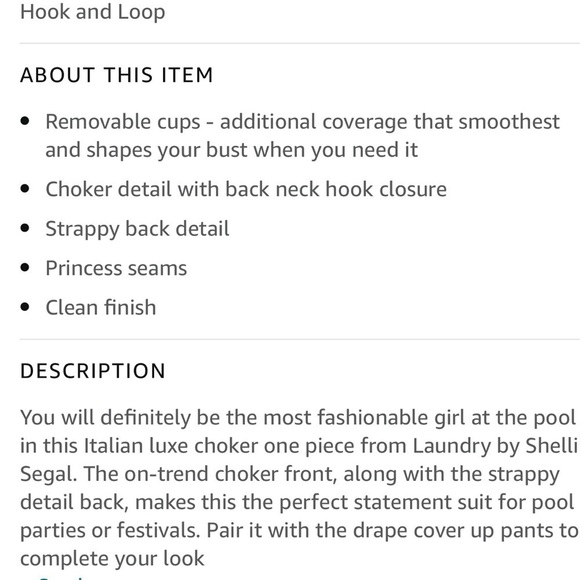 💙Laundry byShelli Segal,Turquoise Choker One Piece,Cool Back,Sexy,Beautiful - Picture 2 of 14